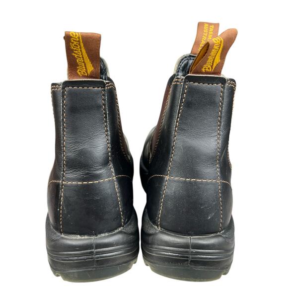 Blundstone Men’s 140 Stout Brown Safety Toe Chelsea Boot Size 8.5 US 9.5 - Picture 8 of 10